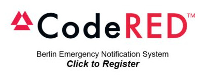 CodeRed - Berlin Emergency Notiication System - Click to Register