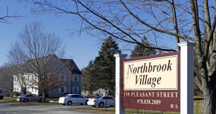 Northbrook Village I is located at 135 Pleasant Street - visible from motorists along Pleasant Street.