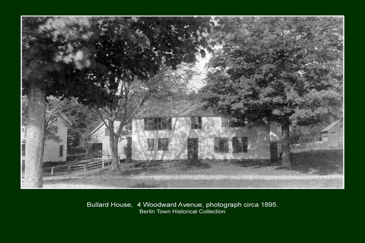 Bullard House  1859 - White house and green shutters