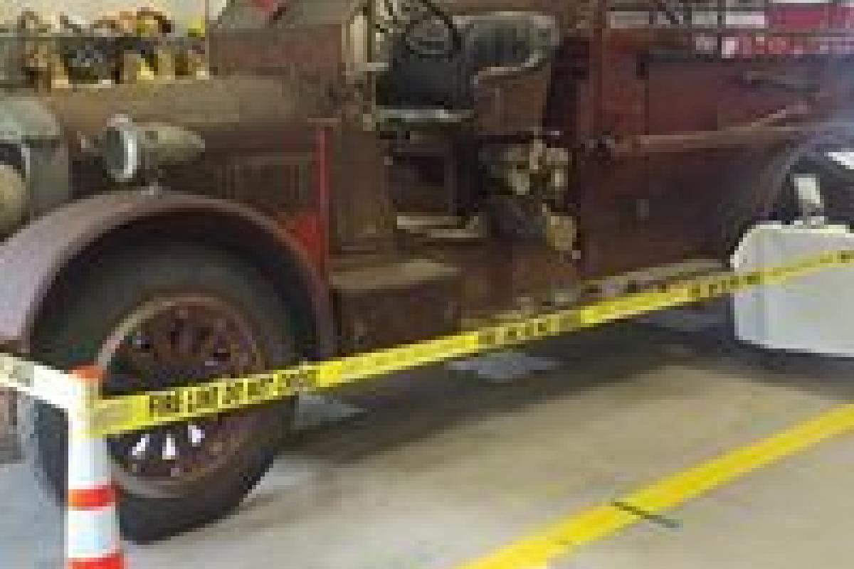 Knott antique fire engine
