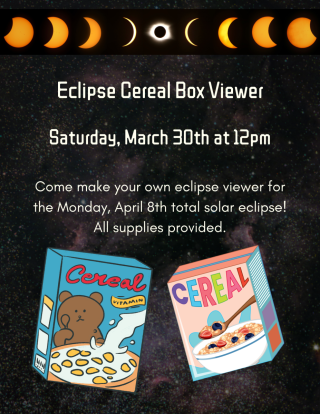 Cereal box eclipse viewer