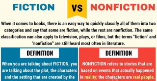 fiction vs non-fiction