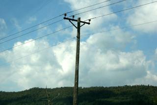 File photo of telephone pole